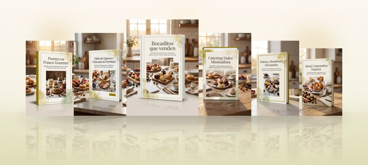 Bocaditos rentables: 50 recetas para emprender
